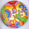 vrolijke-snuiters-2005-acrylverf-op-bamboebord-drsn-30-cm-vk